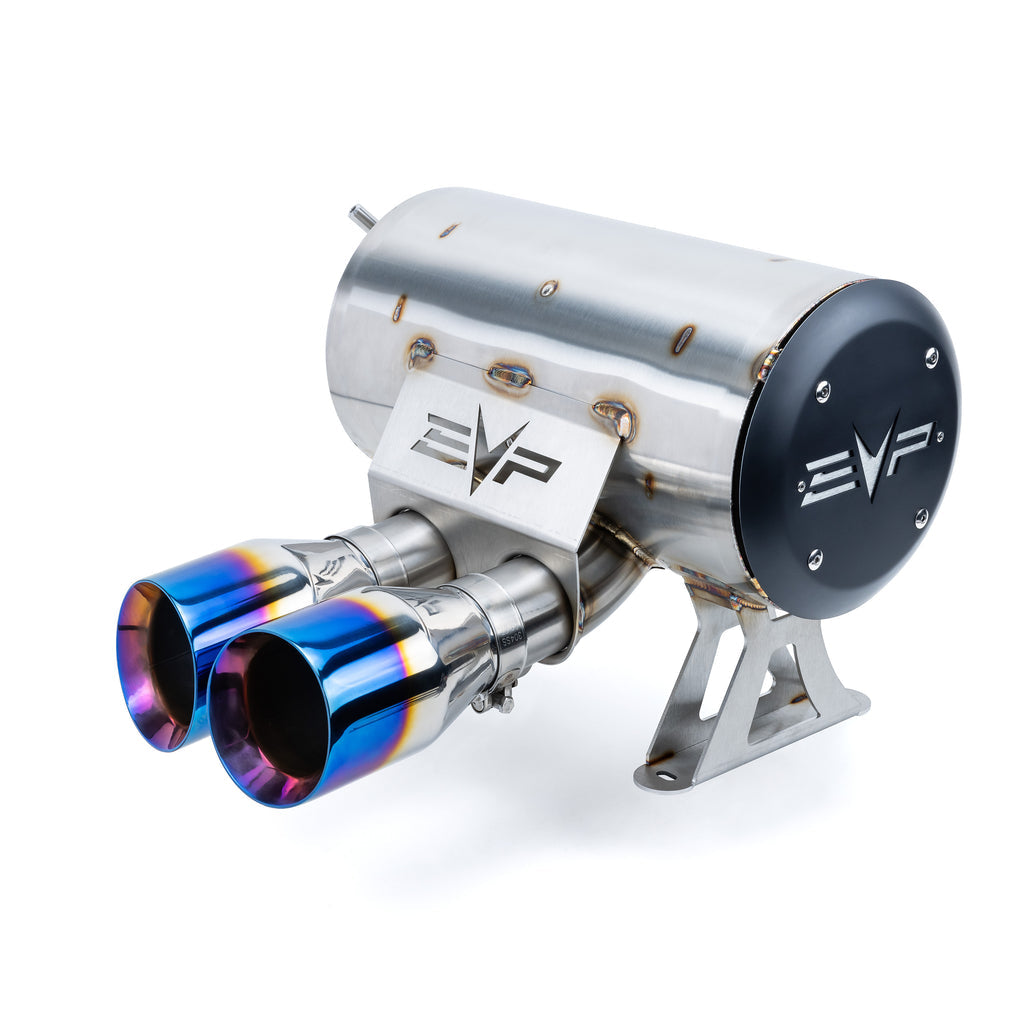 EVP RACING DYNAMIC TWIN EXIT MUFFLER FOR CANAM MAVERICK R