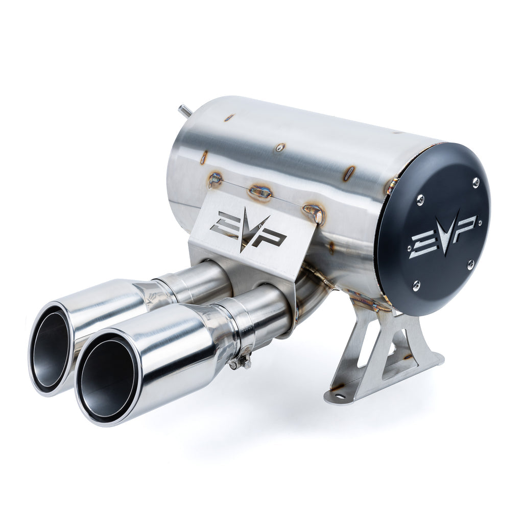 EVP RACING DYNAMIC TWIN EXIT MUFFLER FOR CANAM MAVERICK R