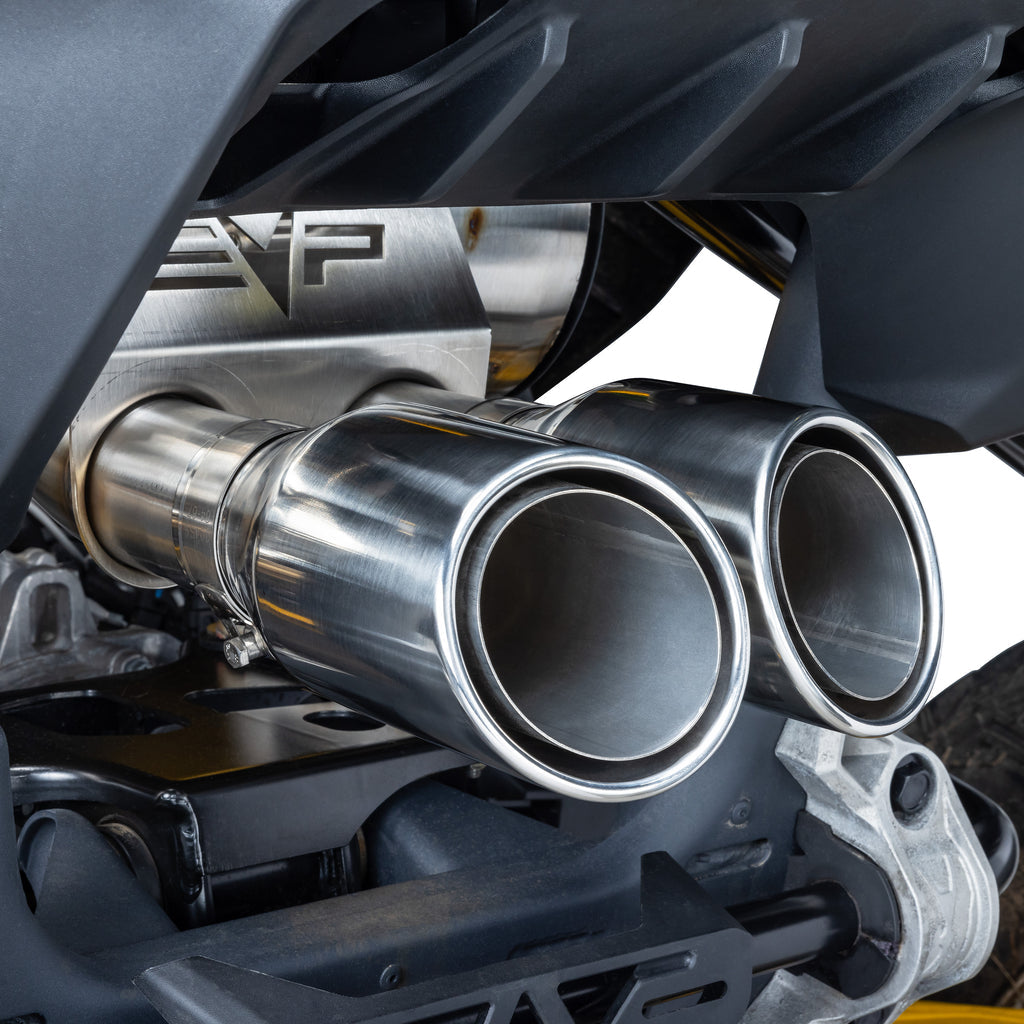 EVP RACING DYNAMIC TWIN EXIT MUFFLER FOR CANAM MAVERICK R