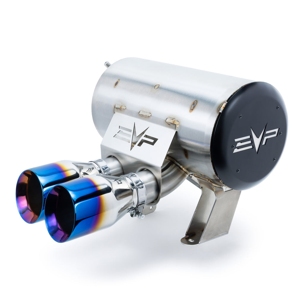 EVP RACING DYNAMIC TWIN EXIT MUFFLER FOR CANAM MAVERICK R