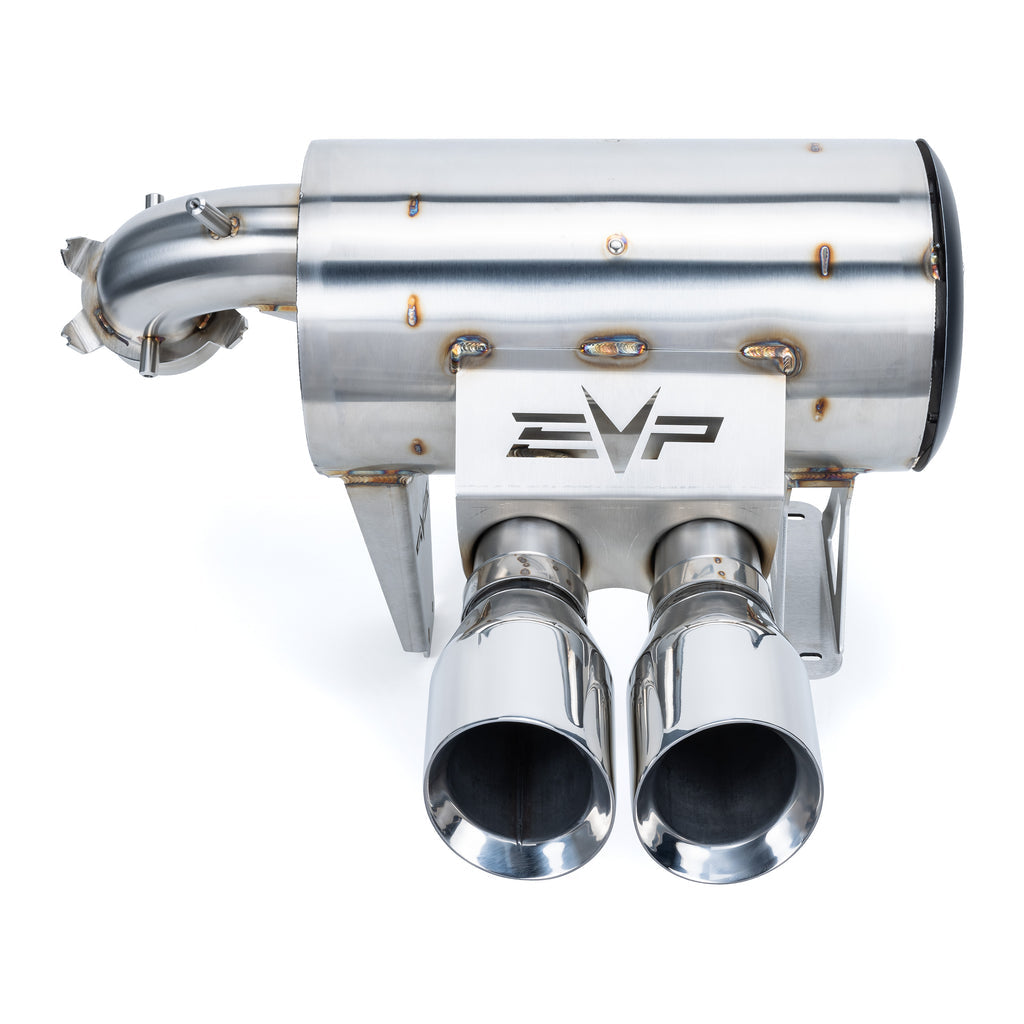 EVP RACING DYNAMIC TWIN EXIT MUFFLER FOR CANAM MAVERICK R