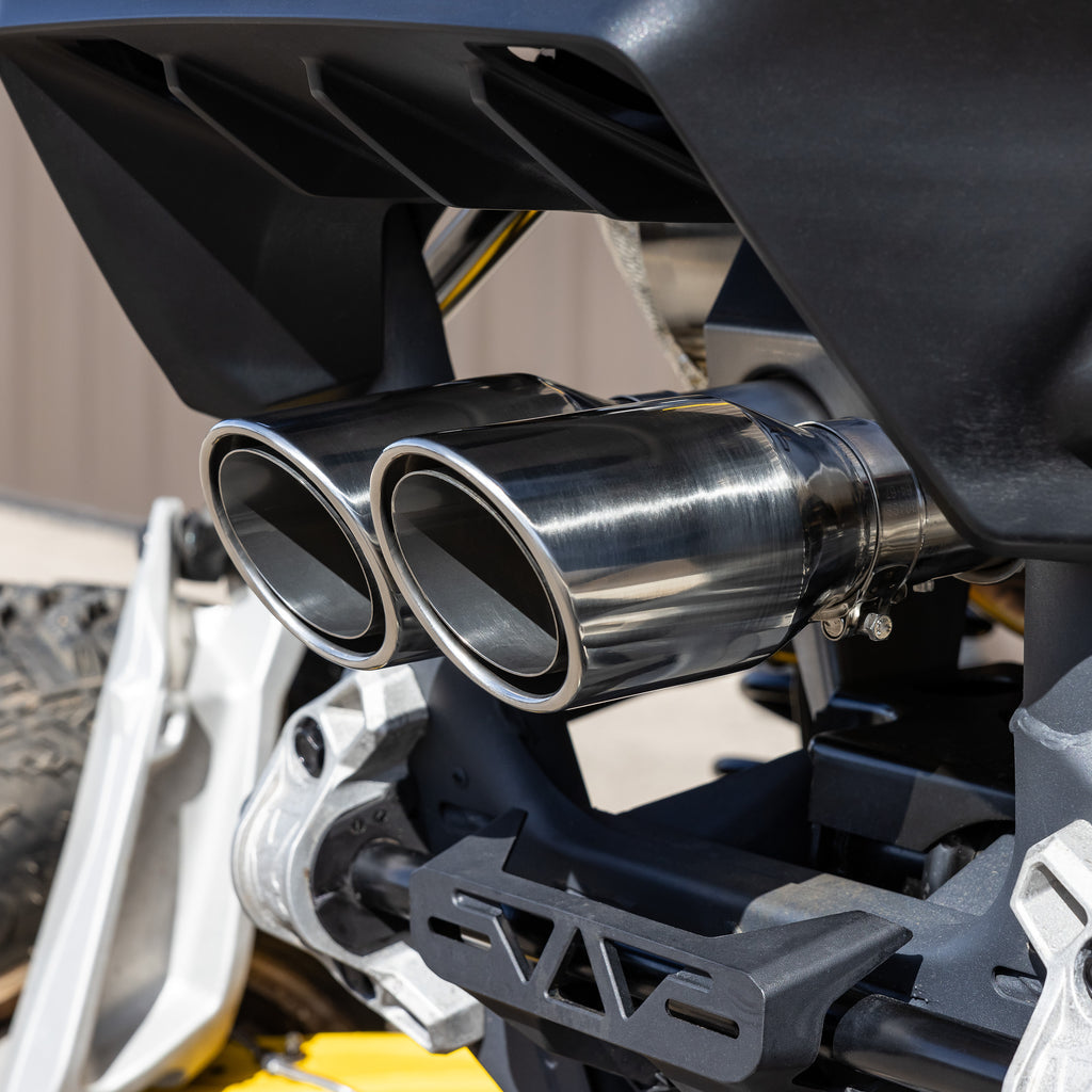 EVP RACING DYNAMIC TWIN EXIT MUFFLER FOR CANAM MAVERICK R