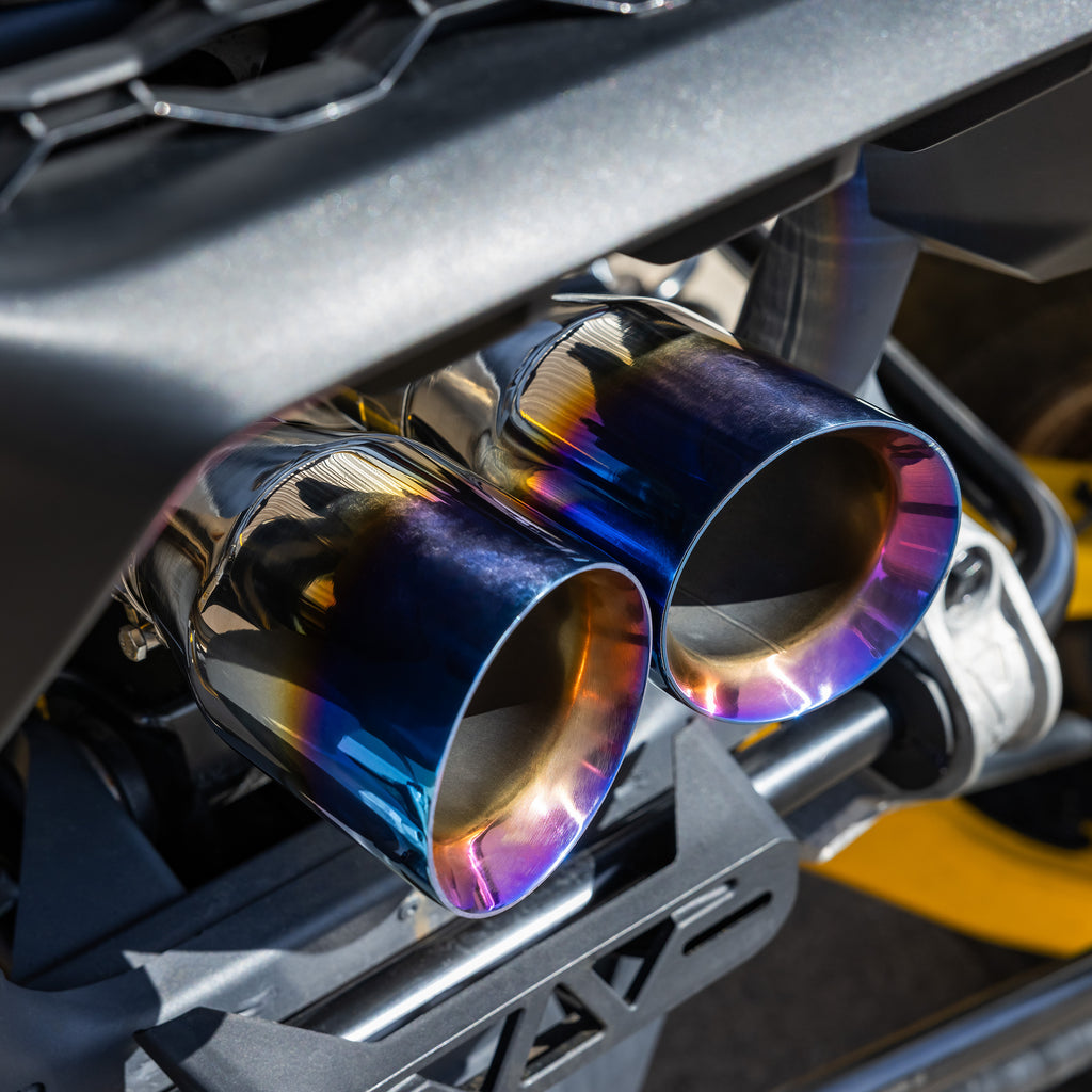 EVP RACING DYNAMIC TWIN EXIT MUFFLER FOR CANAM MAVERICK R