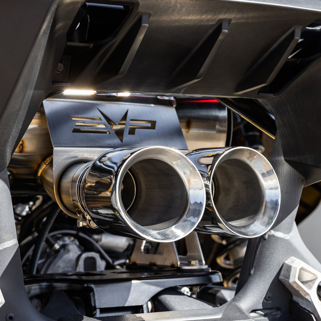EVP RACING DYNAMIC TWIN EXIT MUFFLER FOR CANAM MAVERICK R