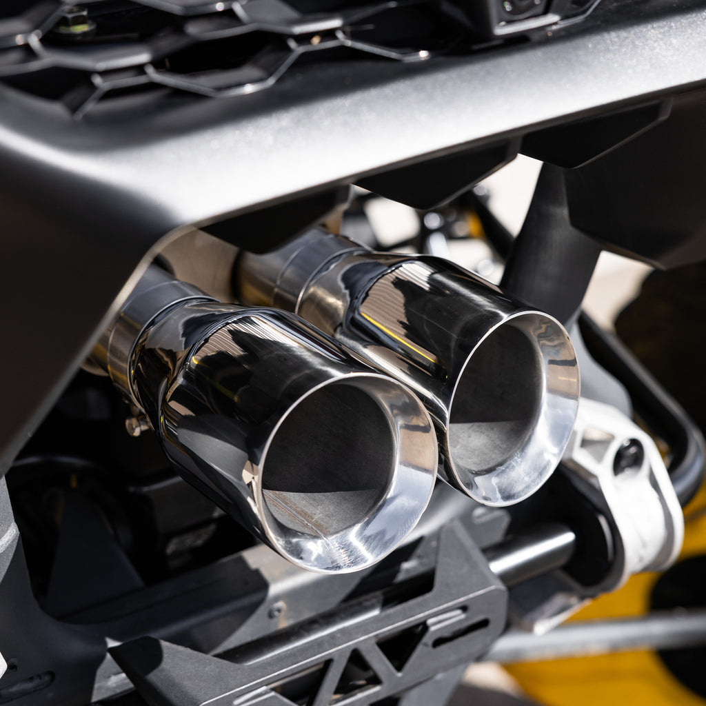 EVP RACING DYNAMIC TWIN EXIT MUFFLER FOR CANAM MAVERICK R
