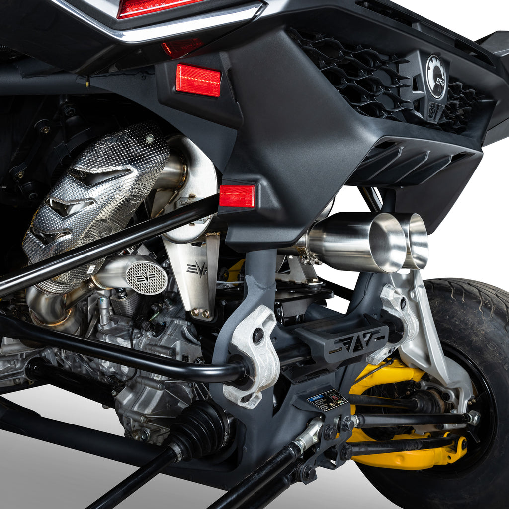 EVP RACING DYNAMIC TWIN EXIT MUFFLER FOR CANAM MAVERICK R