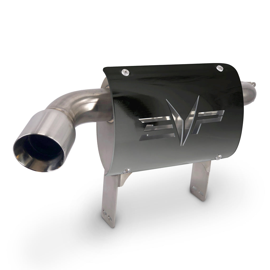CANAM MAVERICK X3 MAGNUM SIDE EXIT EXHAUST WITH HEAT SHIELD (DELETE REAR VALENCE)