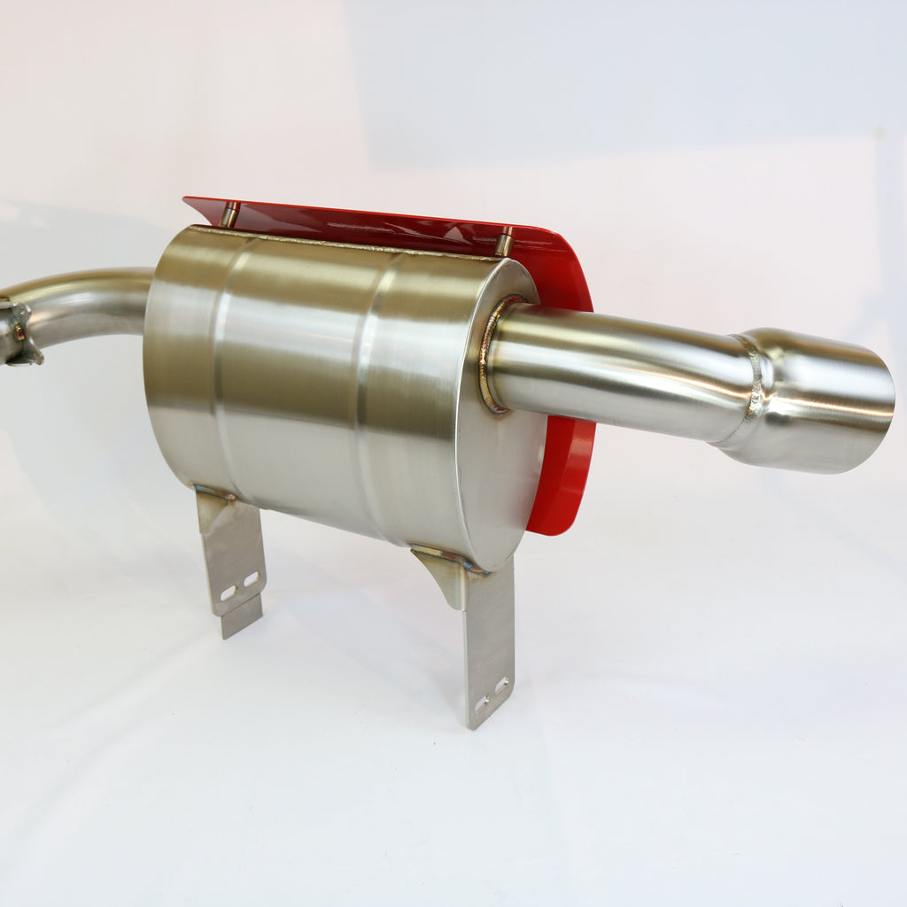 CANAM MAVERICK X3 MAGNUM SIDE EXIT EXHAUST WITH HEAT SHIELD (DELETE REAR VALENCE)