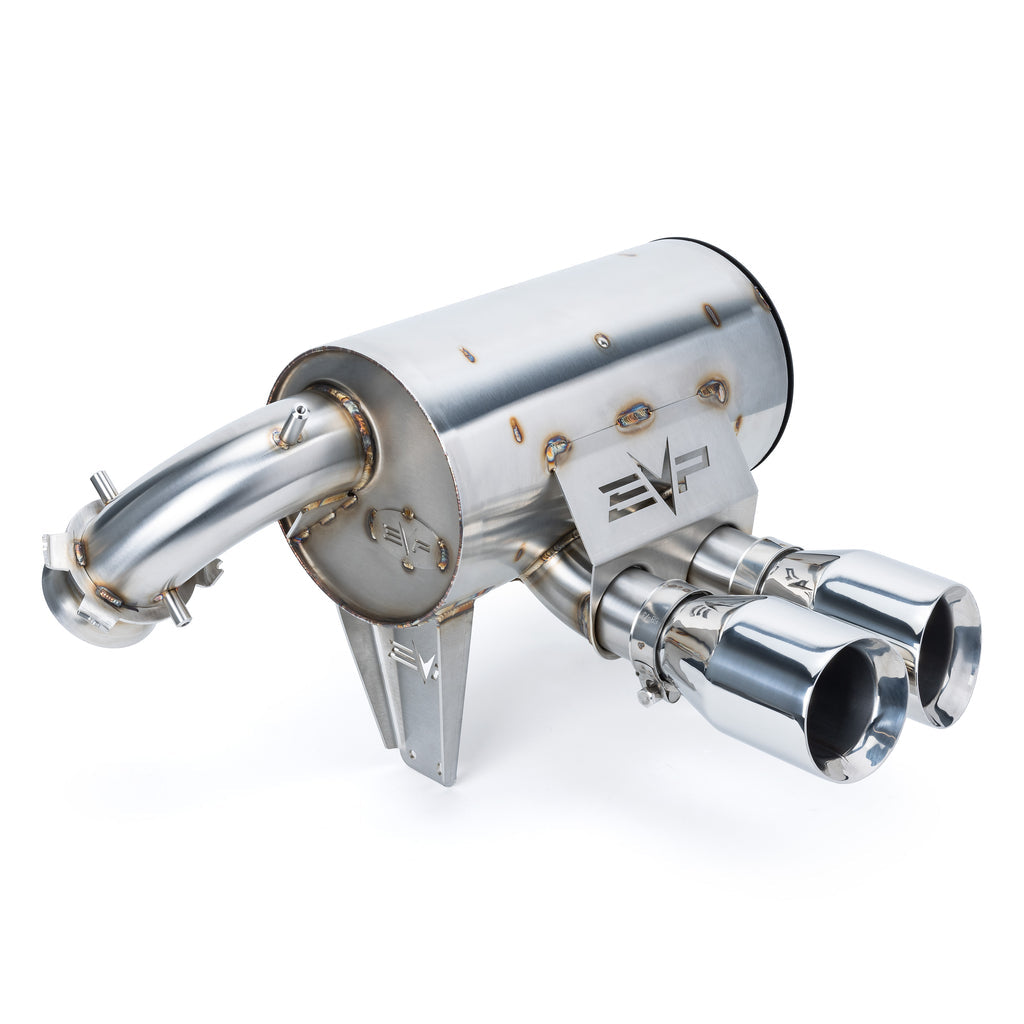 EVP RACING DYNAMIC TWIN EXIT MUFFLER FOR CANAM MAVERICK R