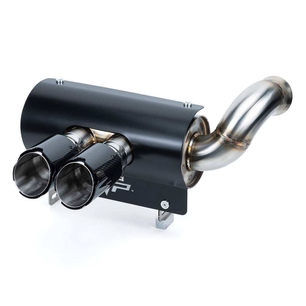 MAGNUS 3 INCH TWIN REAR EXIT FULL EXHAUST SYSTEM FOR CANAM MAVERICK  X3