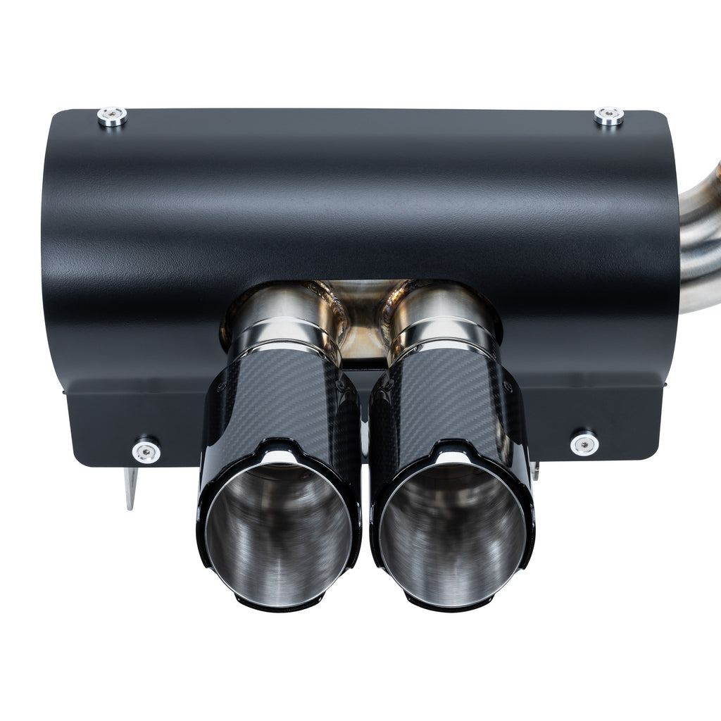 MAGNUS 3 INCH TWIN REAR EXIT FULL EXHAUST SYSTEM FOR CANAM MAVERICK  X3