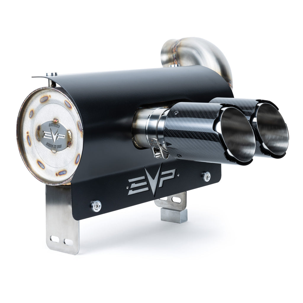 MAGNUS 3 INCH TWIN REAR EXIT FULL EXHAUST SYSTEM FOR CANAM MAVERICK  X3