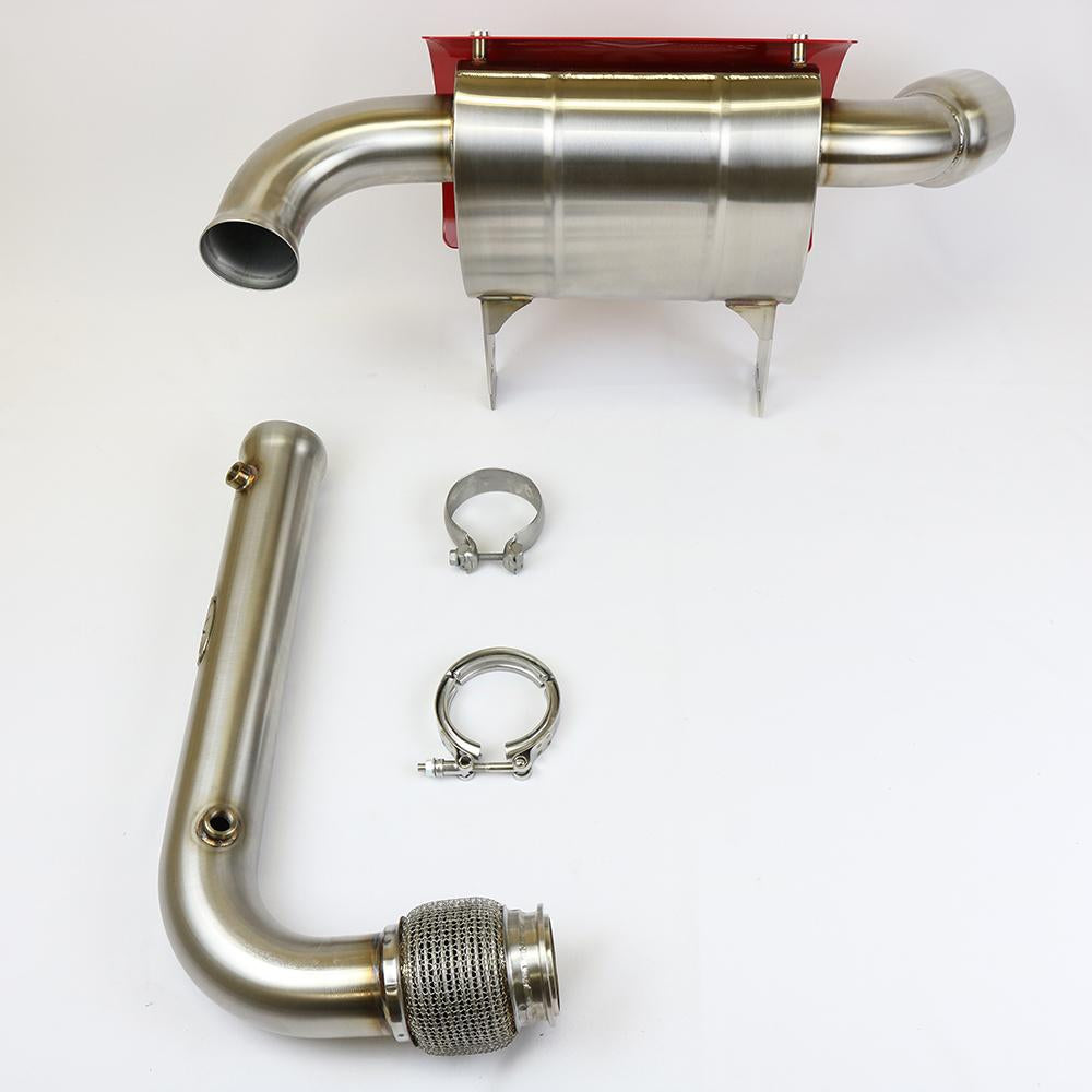 CANAM MAVERICK X3 MAGNUS 3" TURBO FULL BACK EXHAUST SYSTEM