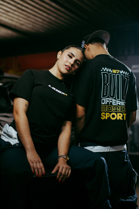 BUILT DIFFERENT Black T-Shirt